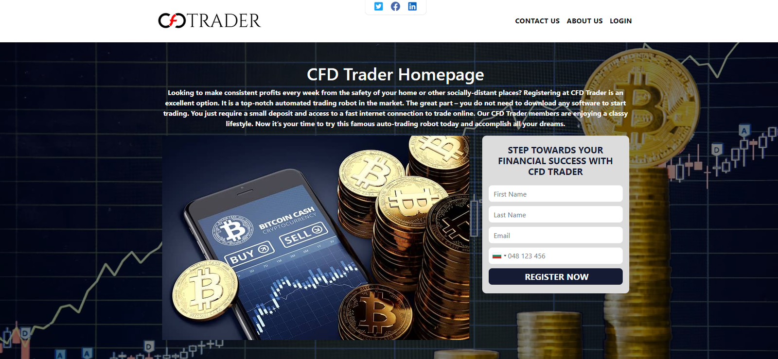 crypto cfd trader review